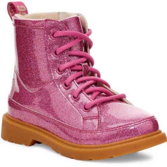 UGG Other - UGG Robley Glitter Combat Boots
